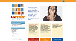 Desktop Screenshot of eaprefer.org